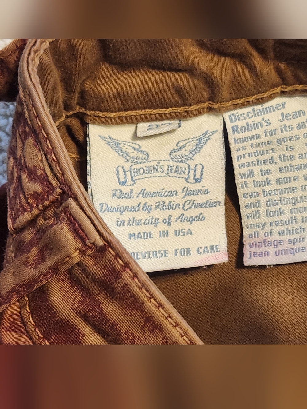 Robin's Jean Shorts. Size 27. *Plz Read* Good Condition. - Picture 3 of 12